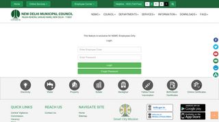 NDMC-Payslip Login