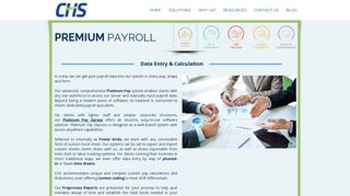 CHS Payroll | Premium Payroll