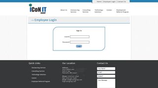 Icon IT Group Employee Login