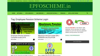 Employee Pension Scheme Login Archives - EPF Services 2018