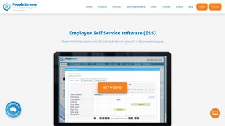 Employee Self Service software (ESS) | PeopleStreme