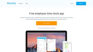 Free Employee Time Clock App - Clockify