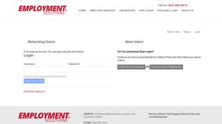 employee login | Employment Solutions