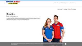 Sports Direct Fitness > Careers > Benefits