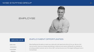 EMPLOYEE | Wise Staffing