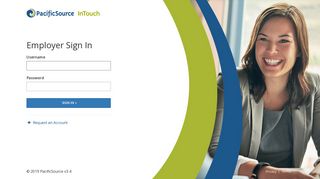 Employer Sign In | InTouch for Employers - PacificSource | InTouch