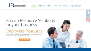 Employers Resource - Top HR Outsourcing Company (800) 707-3784