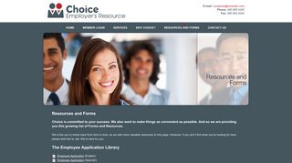 CHOICE - Employer's Resource | Employee Portal