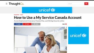 Using a My Service Canada Account for Employment and ... - ThoughtCo