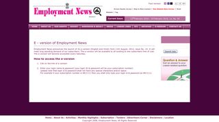 details - ::Welcome to Employment News ::| Govt. Jobs, Jobs in India ...