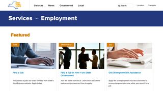 Employment | The State of New York - NY.gov