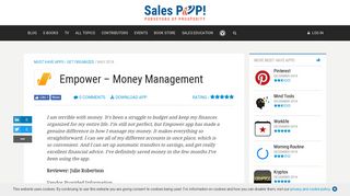 Empower – Money Management (Must Have Apps / Get Organized)