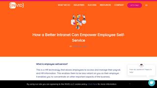 How a Better Intranet Can Empower Employee Self-Service - INVID