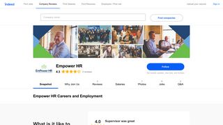 Empower HR Careers and Employment | Indeed.com