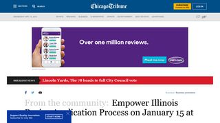 Empower Illinois Begins Application Process on January 15 at 7 p.m. ...