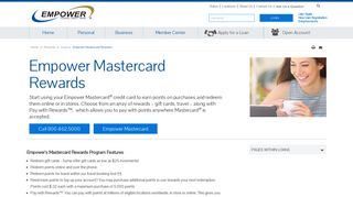 Empower Mastercard Rewards - Empower Federal Credit Union