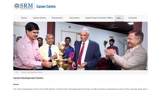 Career Development Centre | Career Center - SRM University