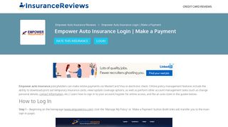 Empower Auto Insurance Login | Make a Payment