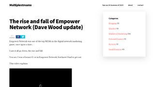 The rise and fall of Empower Network (Dave Wood update)