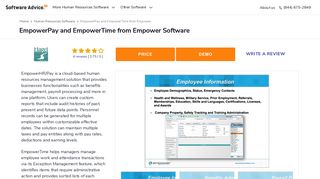EmpowerPay and EmpowerTime from Empower Software - 2019 ...