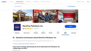 If you were in charge, what would you do to make RaceTrac Petroleum ...