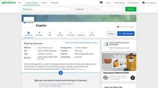 Working at Emprise | Glassdoor.co.uk