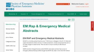 EM:Rap & Emergency Medical Abstracts - SEMPA.org