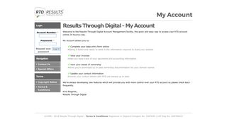 Results Through Digital - Webpanel