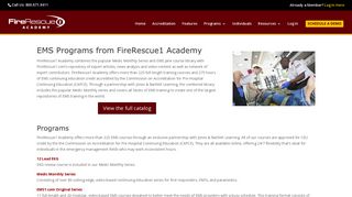 EMS Programs for Continuing Education | FireRescue1 Academy