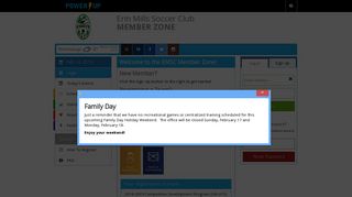 Erin Mills Soccer Club Registration - EMSC Online Registration -- by ...