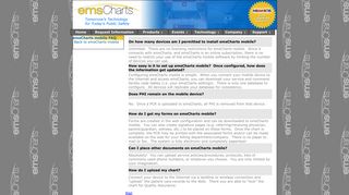 FAQ - emsCharts - Pre Hospital Care & Management Software