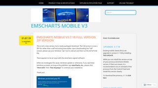 emsCharts Mobile v3