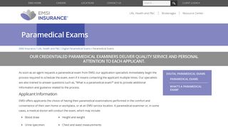 EMSI Paramedical Exams