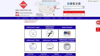 LABConnect™--EMSL's Customer Portal - EMSL Analytical, Inc.