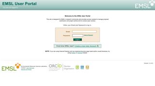 EMSL User Portal