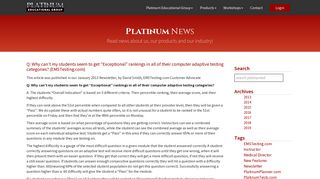 EMSTesting.com - Platinum Educational Group