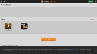 Best Online Casino Australia - Play now | EmuCasino Mobile