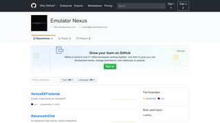 Emulator Nexus · GitHub