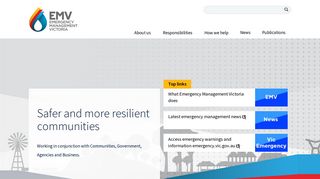 Emergency Management Victoria: Homepage