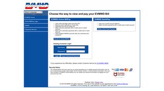 EVMWD - Online BillPay