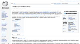 En Masse Entertainment - Wikipedia