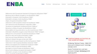 ENBA – European Bioadhesion Community: From Biology to ...