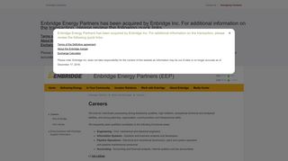 Careers - Enbridge Partners