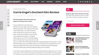 Carrie Engel's's Enchant Him Review - Is It Really That Good?