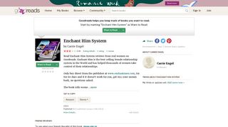 Enchant Him System by Carrie Engel - Goodreads