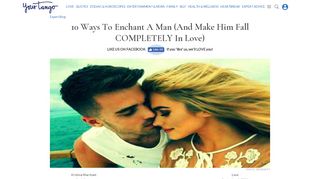 10 Ways To Enchant A Man And Make Him Fall In Love With You ...