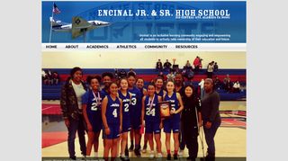 Encinal Junior & Senior High School: Home Page - School Loop