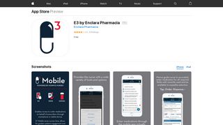 E3 by Enclara Pharmacia on the App Store - iTunes - Apple