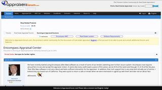 Encompass Appraisal Center | AppraisersForum.com