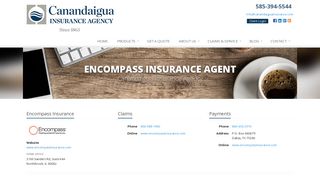Encompass Insurance Agent in NY | Canandaigua Insurance Agency